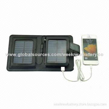 Solar AA Battery Charger for iPhone and All Kinds of Mobile Phones